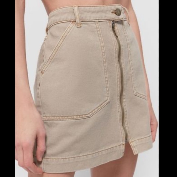 NWT Urban Outfitters BDG Cargo Mini Skirt High Rise XS - Picture 1 of 5